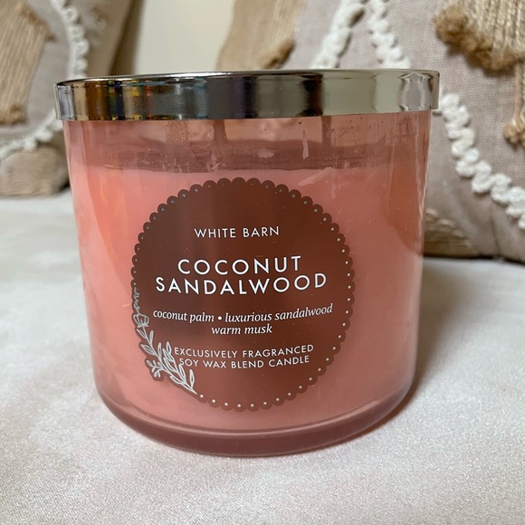 Bath & Body Works Other - Coconut Sandalwood Bath and Body Works 3 Wick Candle